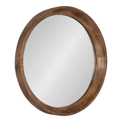 36 inch round mirror wood|36 inch round bathroom mirror.